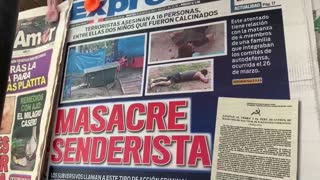 A 16 sube el número de víctimas mortales de la masacre en Perú atribuida a Sendero Luminoso