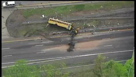 New Jersey school bus driver made illegal U-turn before deadly crash, officials say