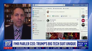 Former Parler CEO: Trump's Big Tech Lawsuit Unique