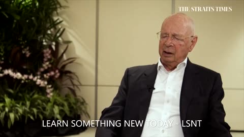 They Can Be "BOLD" With Their "TRUTH" - Klaus Schwab