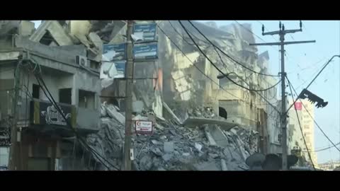 press tv, gaza strip, hanadi tower israel palestine conflict, gaza tower collapse