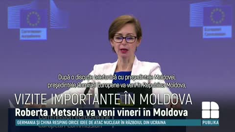 Ursula von der Leyen va vizita Republica Moldova în această săptămână