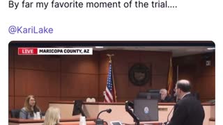 A "GOTTA WATCH" Clip From Kari Lake Trial!! LMAO!! BOOM!!