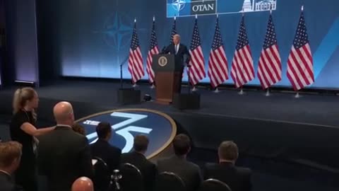 Biden mistakenly calls Kamala Harris 'VP Trump' during NATO speech