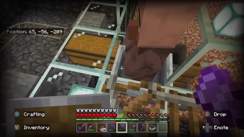 Minecraft 1.19 Survival Let's Play Ep 10 Part 6: Transporting The villagers On the Tracks