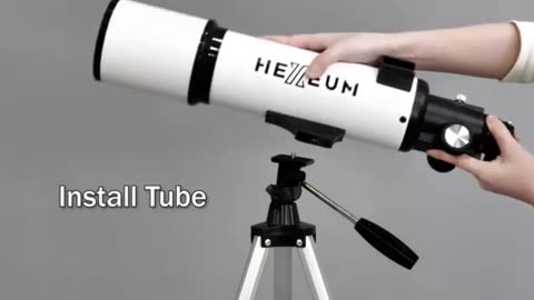 Portable Refracting Telescope 80mm Aperture 600mm