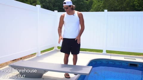 S.R. Smith 6 Diving Board with Flyte Deck II from Pool Warehouse!