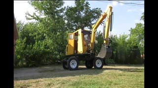 SWING ON MINI DIY EXCAVATOR