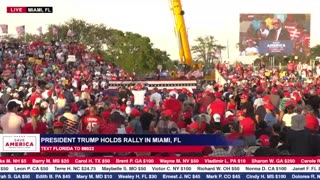 President Donald J. Trump in Miami, FL