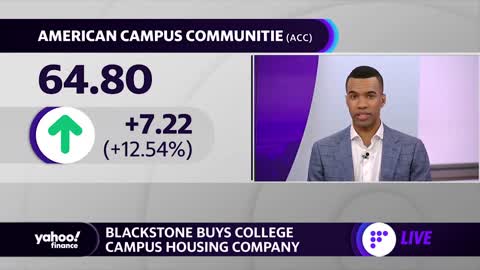 Blackstone buys college campus housing company American Campus Communities