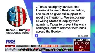 Fox Business - Texas governor refuses to give up control of border to federal officials