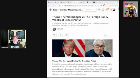 Trump The Warmonger vs The Foreign Policy Wonks of 'Peace' Part 2