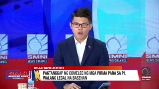 Pagtanggap ng Comelec ng mga pirma para sa PI, walang legal na basehan