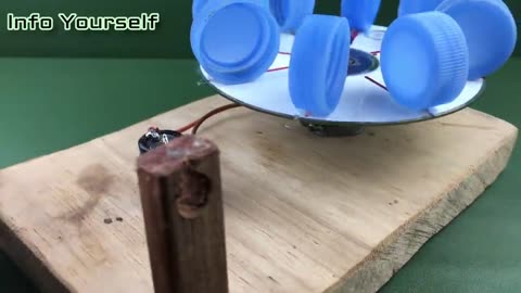 Electric Power Free Energy Generator With DC Motor 100% New Experiment Science Project at Home