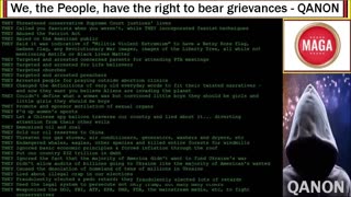 We, the People, have the right to bear grievances - PAGE 1 of 4