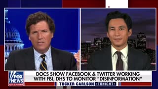 Tucker on the DHS working with Big Tech to censor Americans