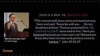 Jesus asked, "Who do you say I am?" Dr. Dale Tuggy