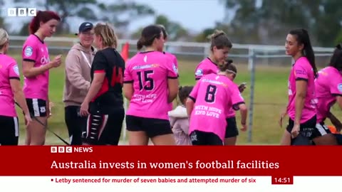 How Australia is investing in women's football facilities - BBC News
