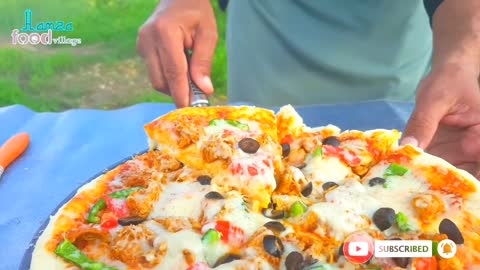 Chicken Tikka Piza Recipe Without Oven