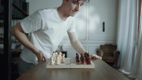 the traditional backgammon game No Two of the Egyptians