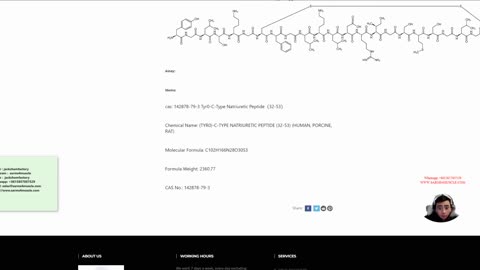 cas: 142878-79-3 Tyr0-C-Type Natriuretic Peptide（32-53）