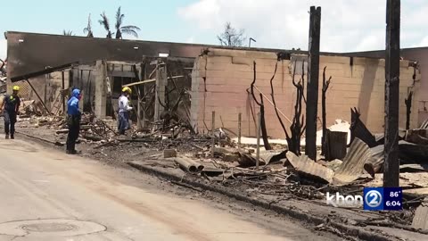 Lahaina residents return to see destruction first-hand