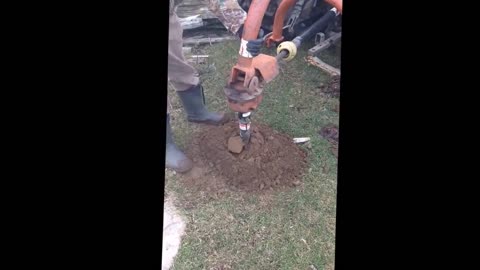 Post hole digging