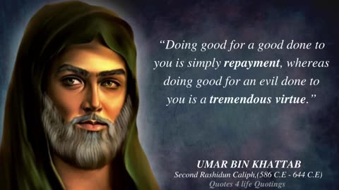 Umar Bin Khattab Quotes To Motivate You | Quotes From Omar Bin Khattab