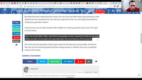 JACINDA ARDERN EXPOSED! - NZ HIGH COURT FINDS PM VIOLATED RIGHTS DURING LOCKDOWN! - WILL SHE RESIGN?