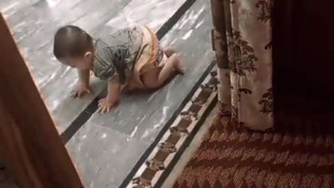 First Time Crawling FatiMa ❣️
