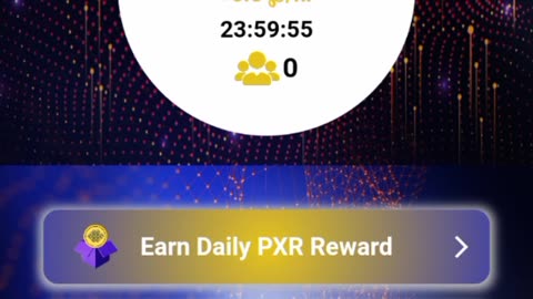 PXR Network || New Crypto Mining App