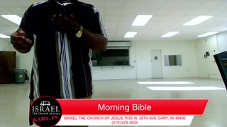 MORNING BIBLE CLASS