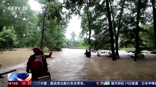 Residents rescued from flash floods in SW China