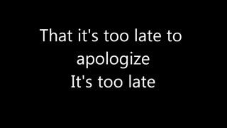 Apologize - OneRepublic