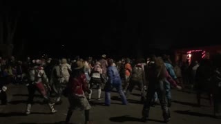 2017 Salida Colorado Halloween Zombie Dance