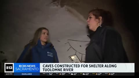 Massive furnished homeless *caves* discovered in California