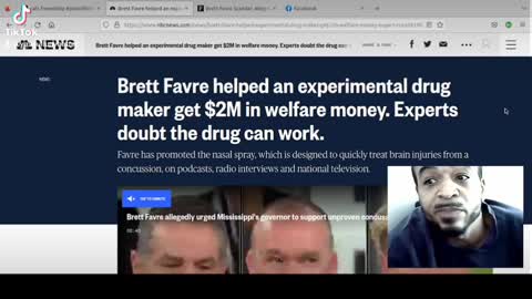 Bett Farve another 2 million from welfare