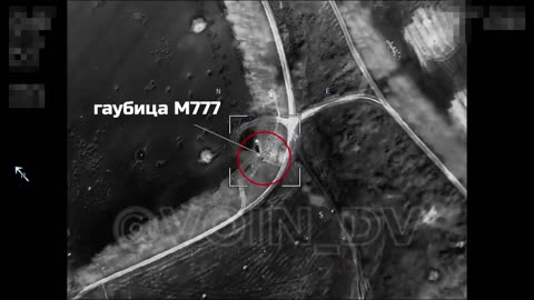 another M777 howitzer destroyed