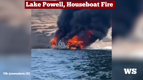 Terrifying Houseboat Fire Forces Over Two Dozen, Including Two-Month-Old Infant
