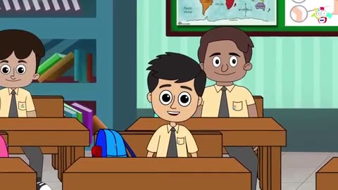 Gattu Becomes Class Monitor - Animated Stories - English Cartoon - Moral Stories