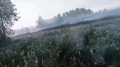 Video of an attempted breakthrough by a Ukrainian DRG into the Bryansk region