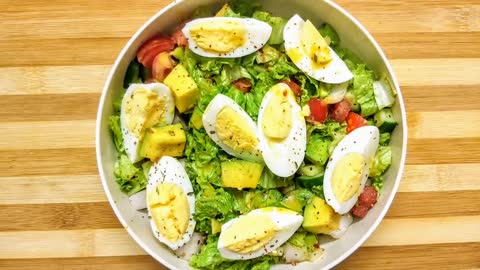 AVOCADO EGG SALAD _ healthy salad for weight loss _ keto salad _ egg salad recipe _ avocado salad