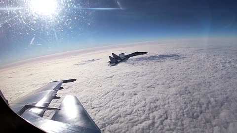 Russian airforce conduct drills near Western borders