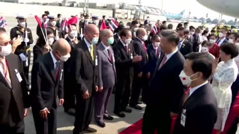 China's Xi arrives in Thailand for APEC meeting