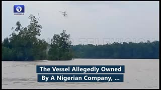"Nigerian MI35 Helicopter Destroys Vessel" - Swift and Decisive Action