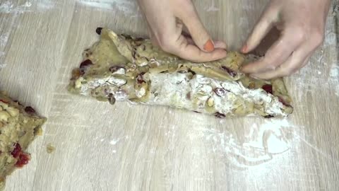 It's time to make Christmas stollen - German Holiday Bread. Christmas dessert recipes.