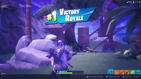 Fortnite Solo Win Throwback Gameplay