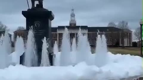 Troy University, Student Shenanigans, Soap in Fountain