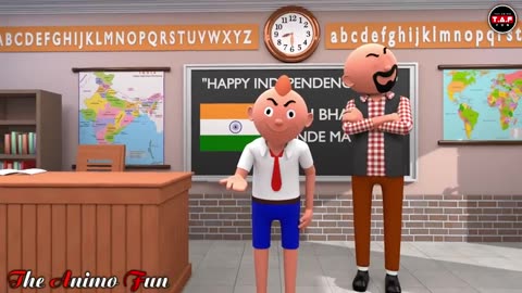 Animated comedy video ,, 15 August special