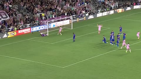 Messi's great shot goal. Big miss if you don't see it